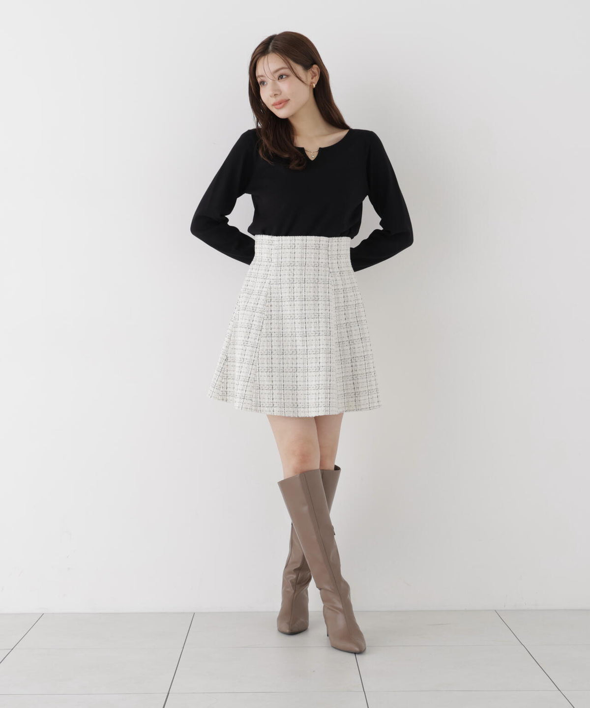165cm 着用サイズ:FR