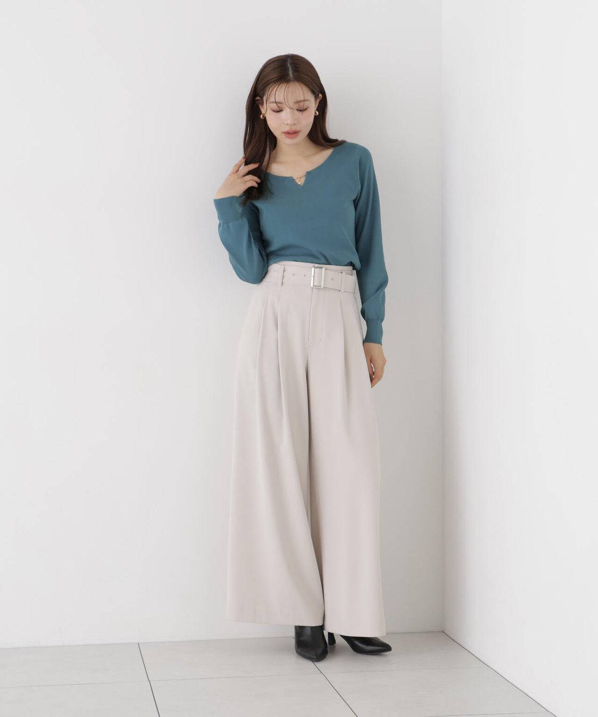 165cm 着用サイズ:FR