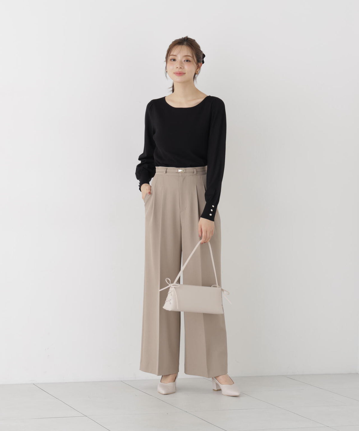 165cm 着用サイズ:FR