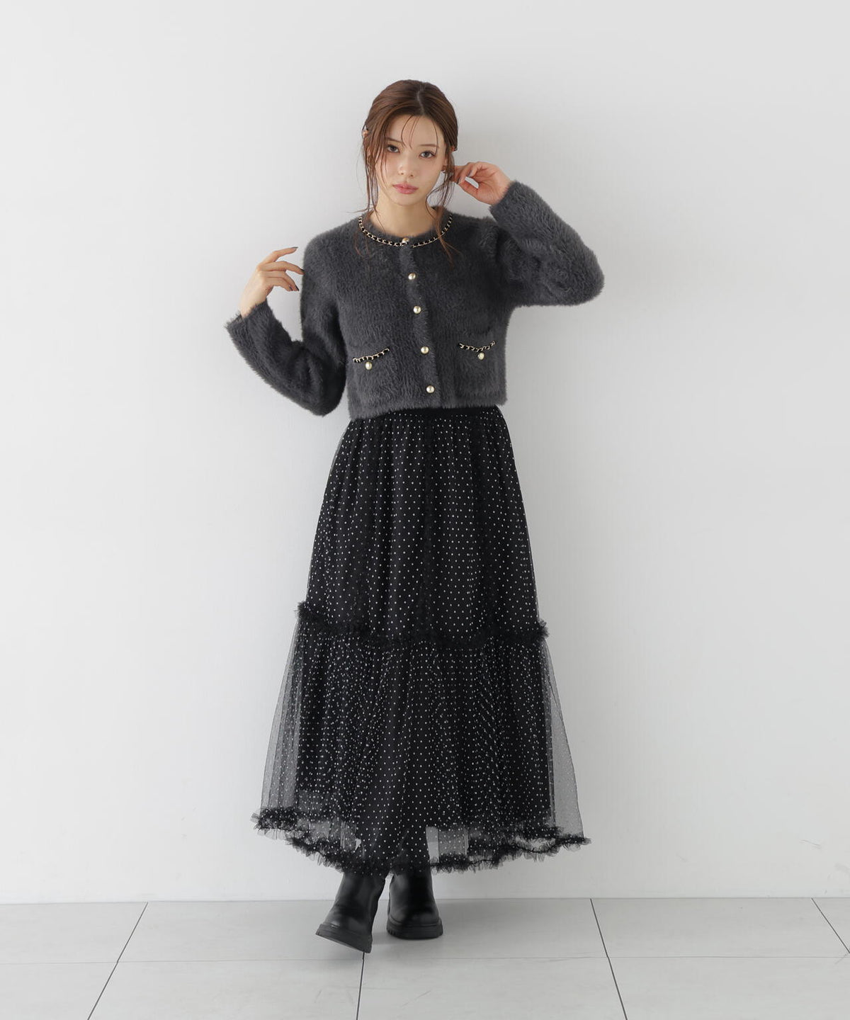 165cm 着用サイズ:FR