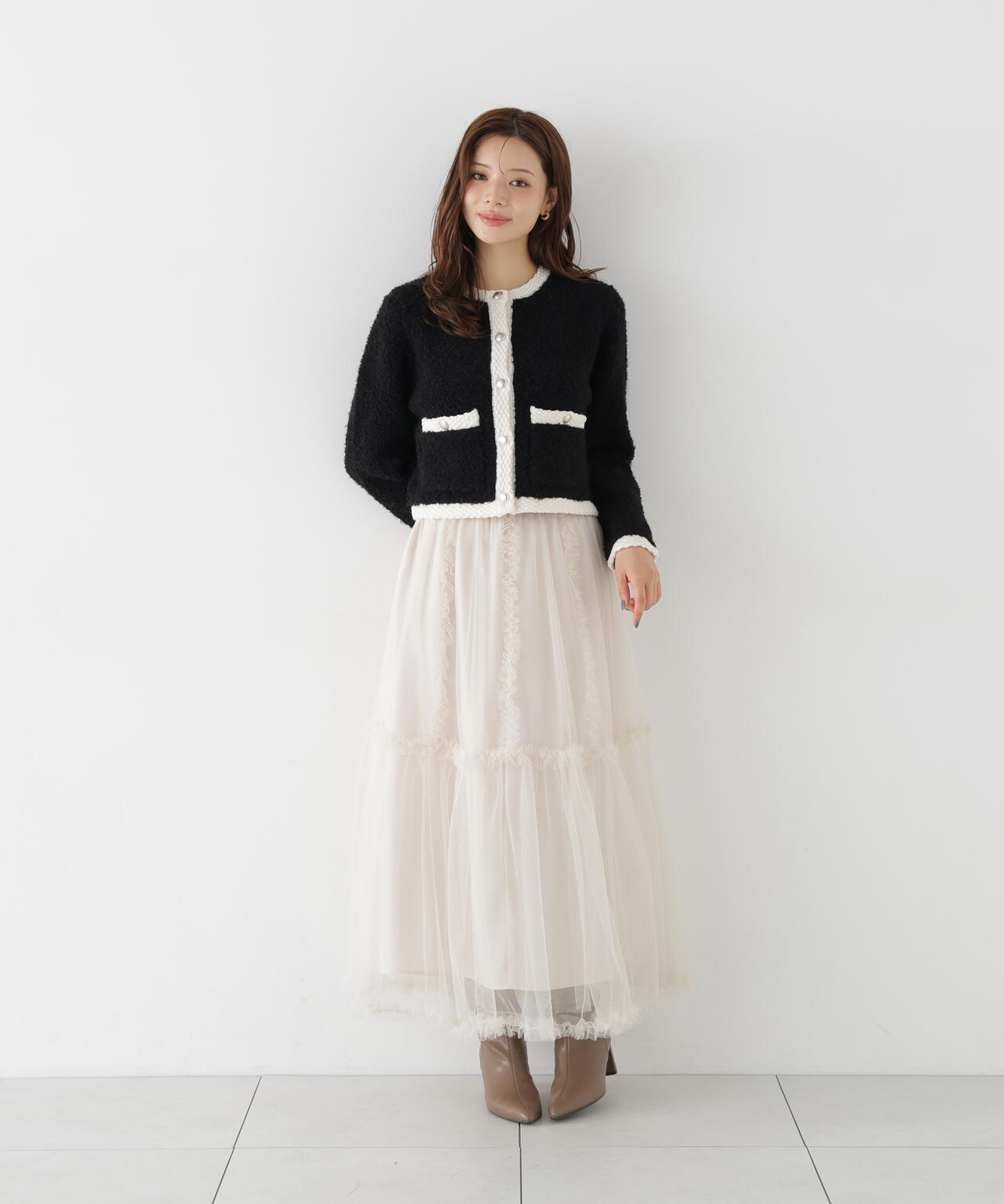 165cm 着用サイズ:FR