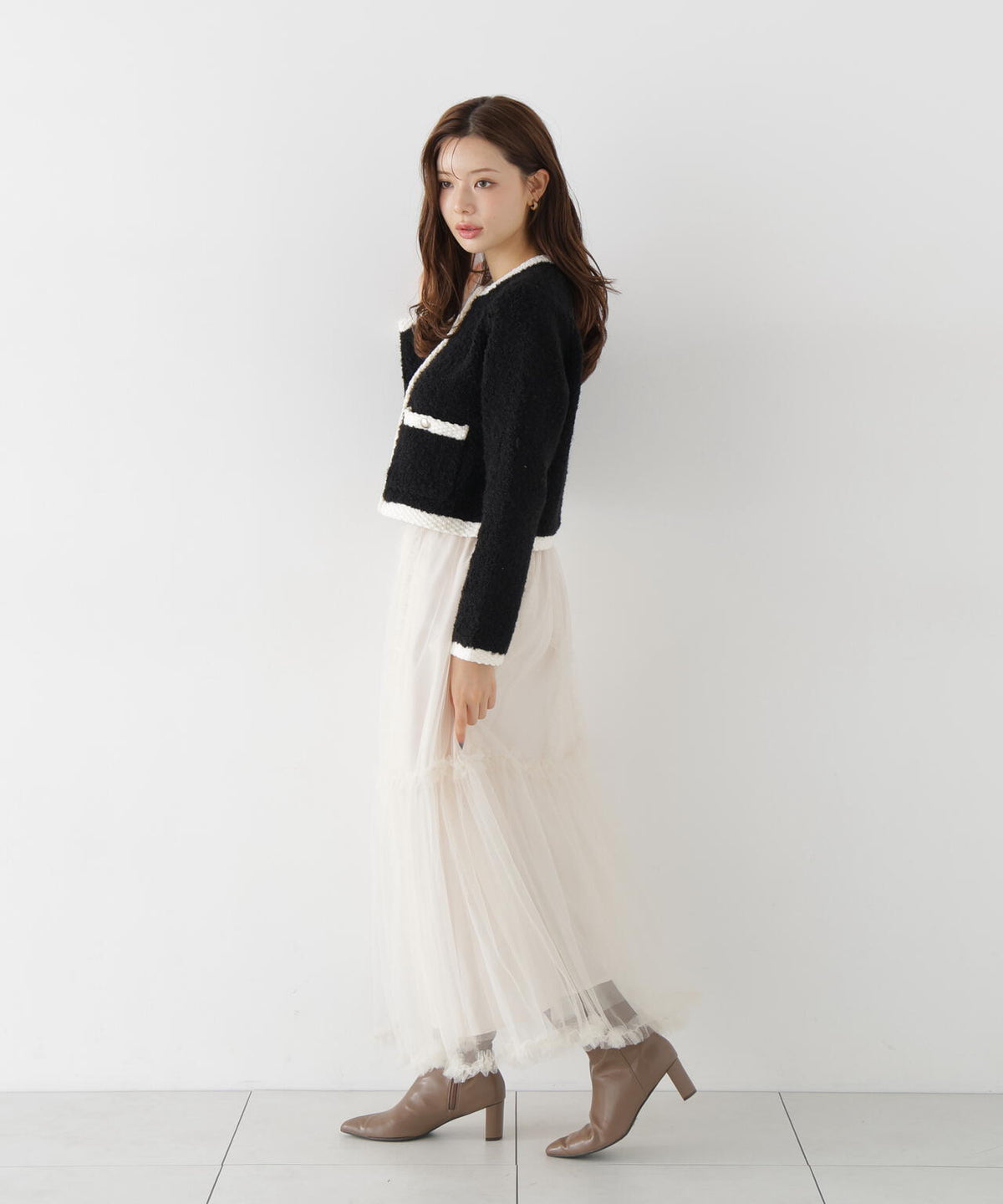 165cm 着用サイズ:FR