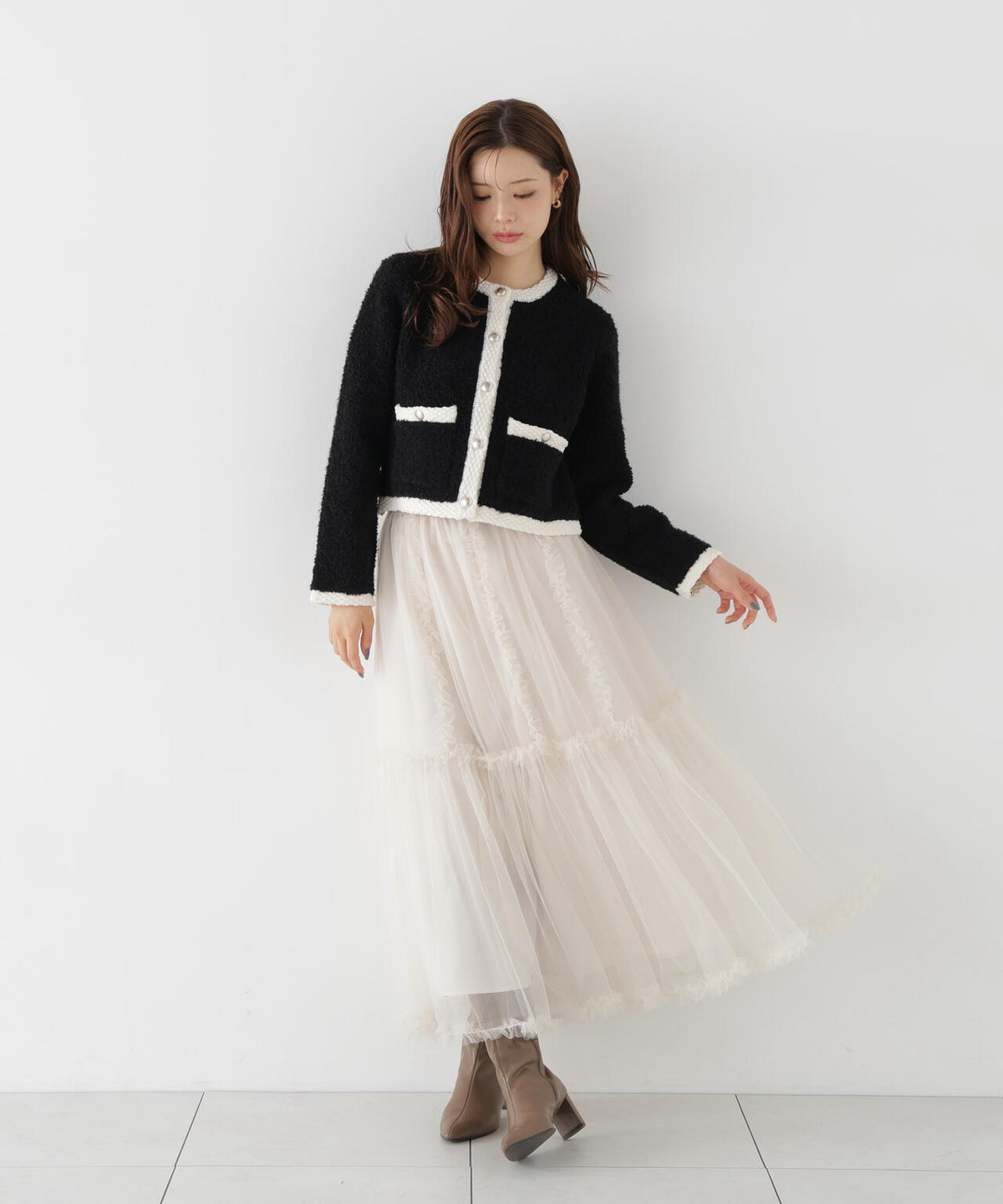 165cm 着用サイズ:FR