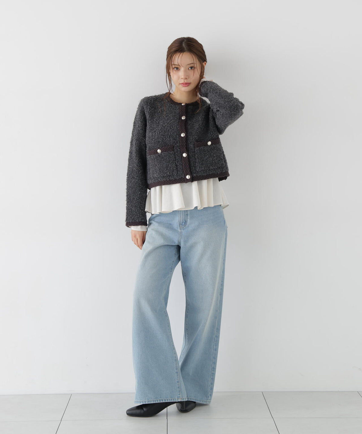 165cm 着用サイズ:FR