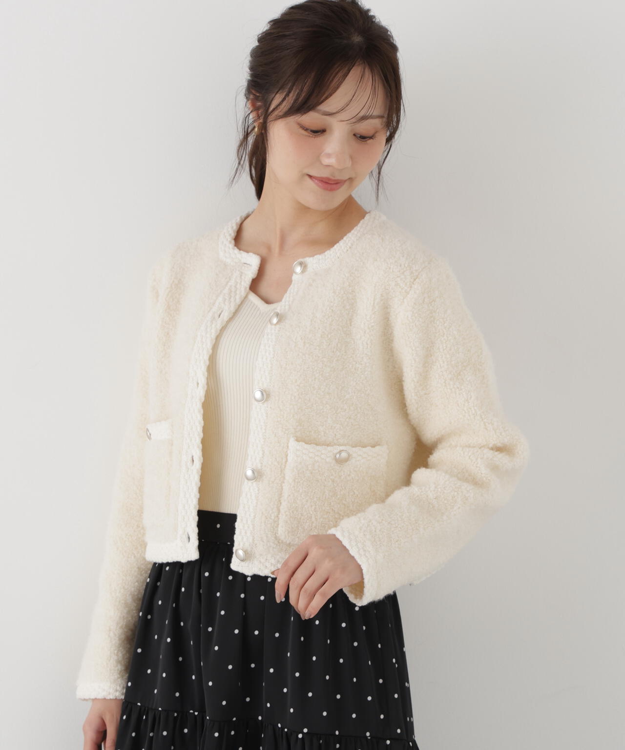165cm 着用サイズ:FR