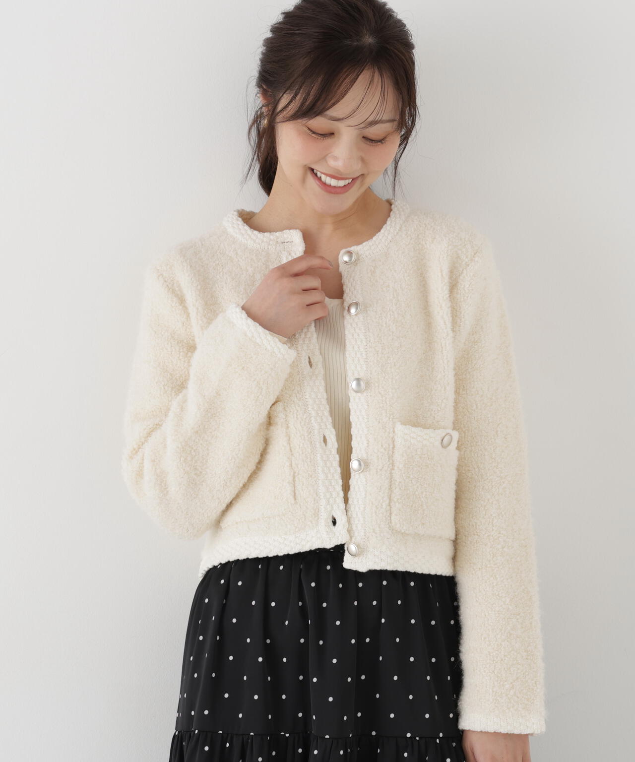 165cm 着用サイズ:FR
