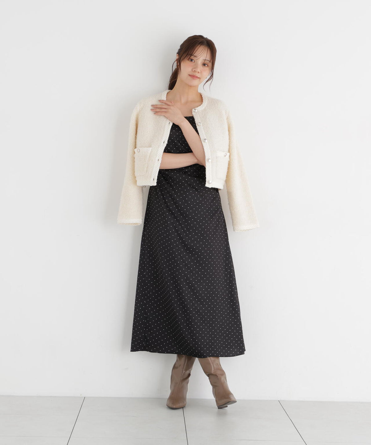 165cm 着用サイズ:FR