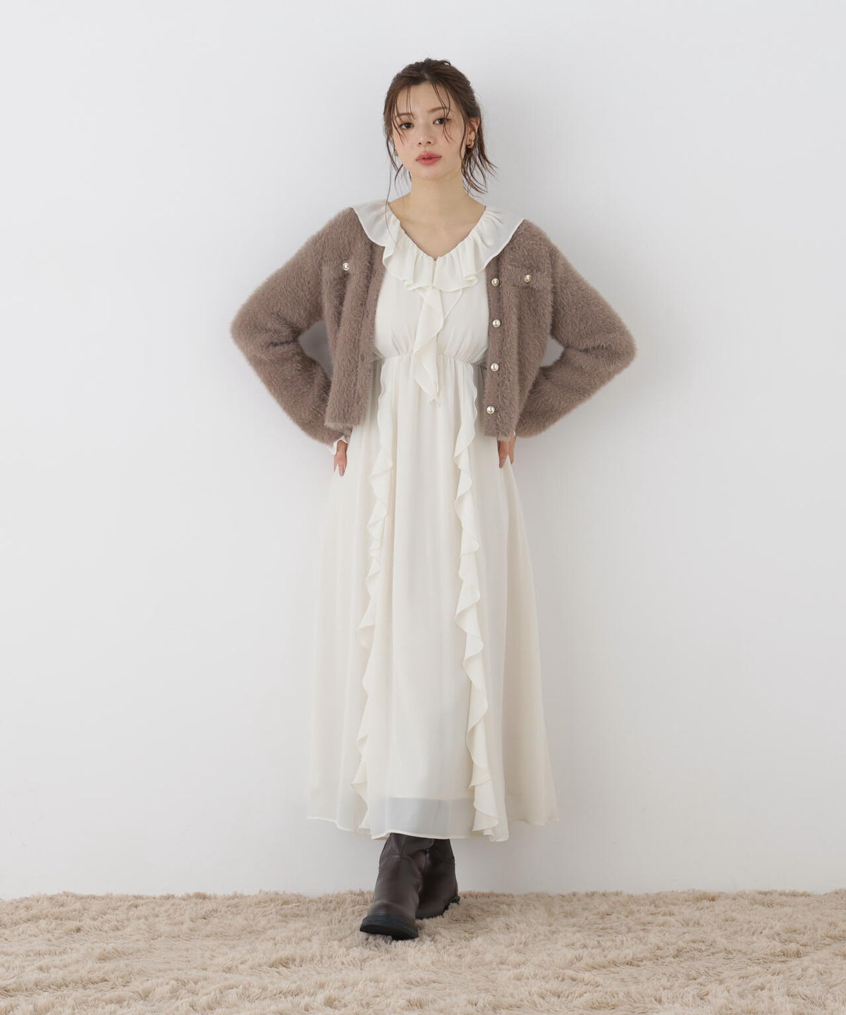 165cm 着用サイズ:FR