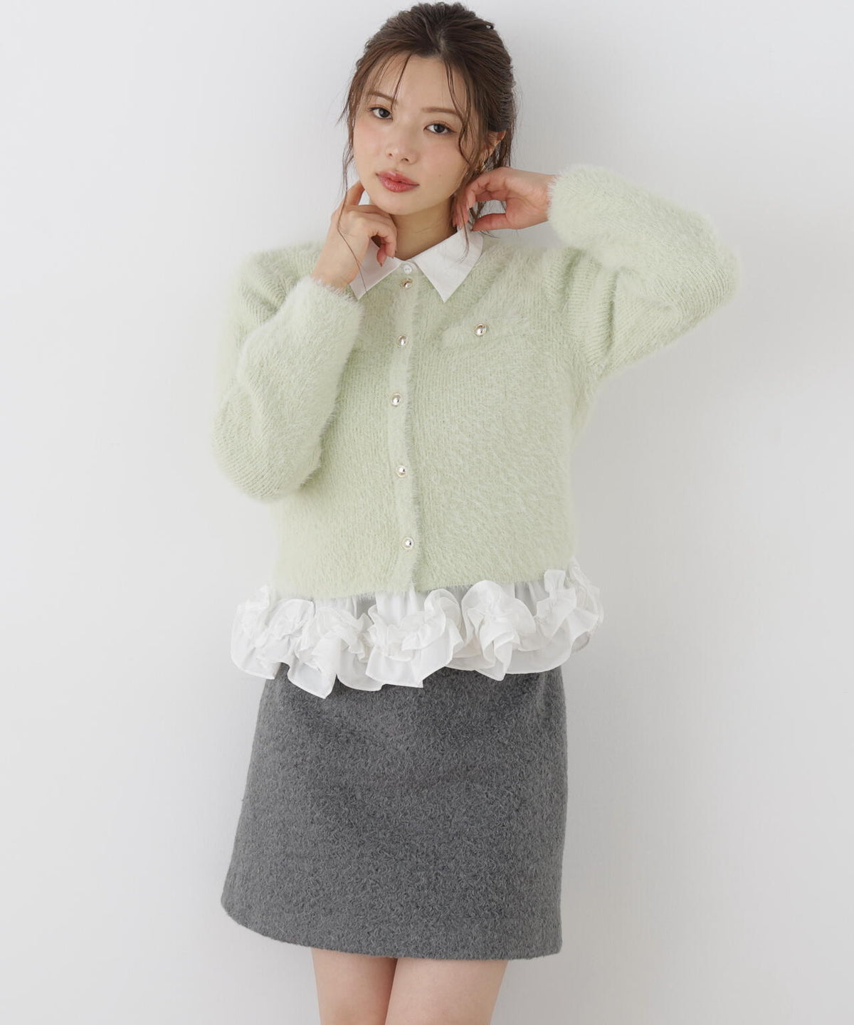 165cm 着用サイズ:FR
