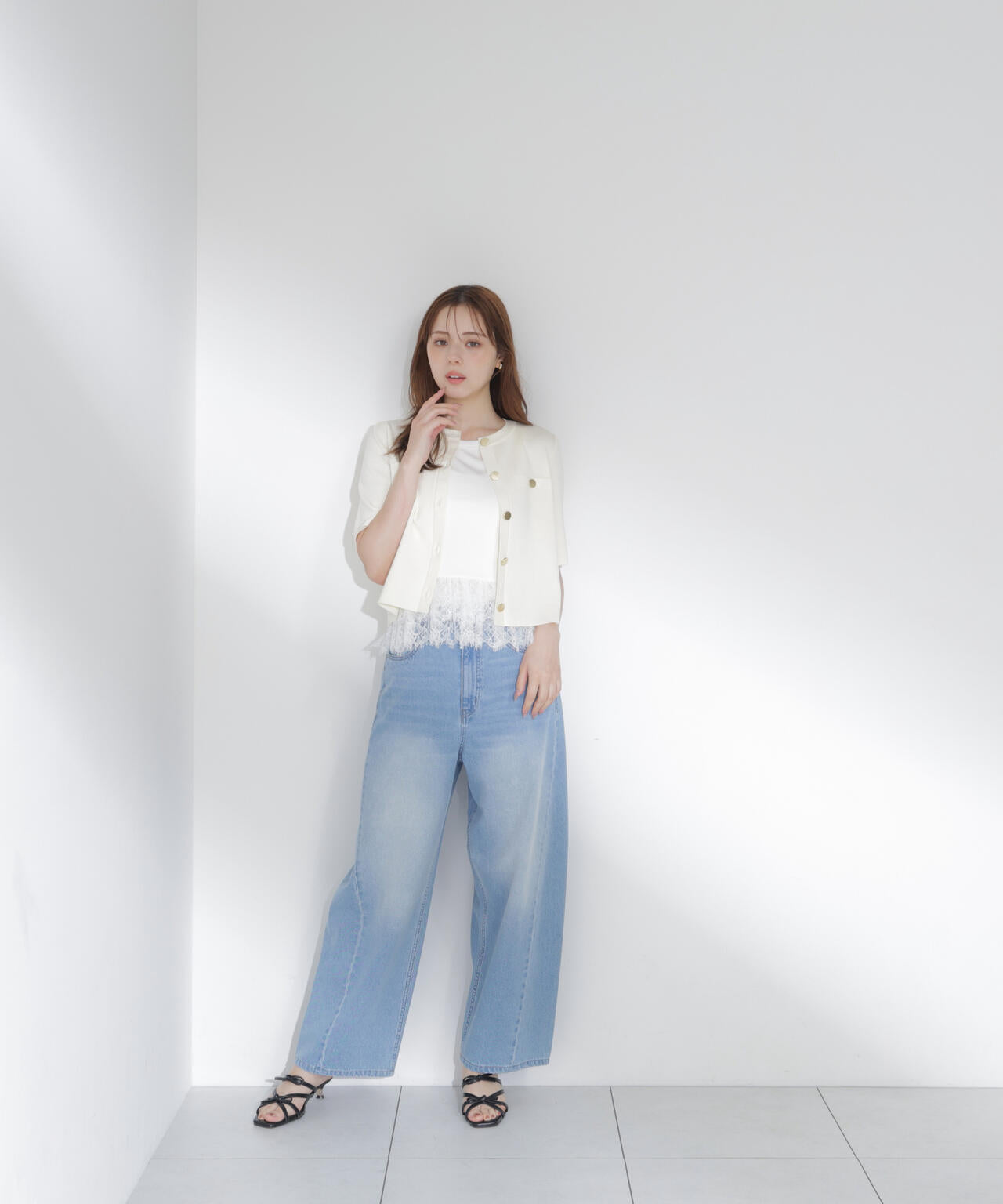 167cm 着用サイズ:FR