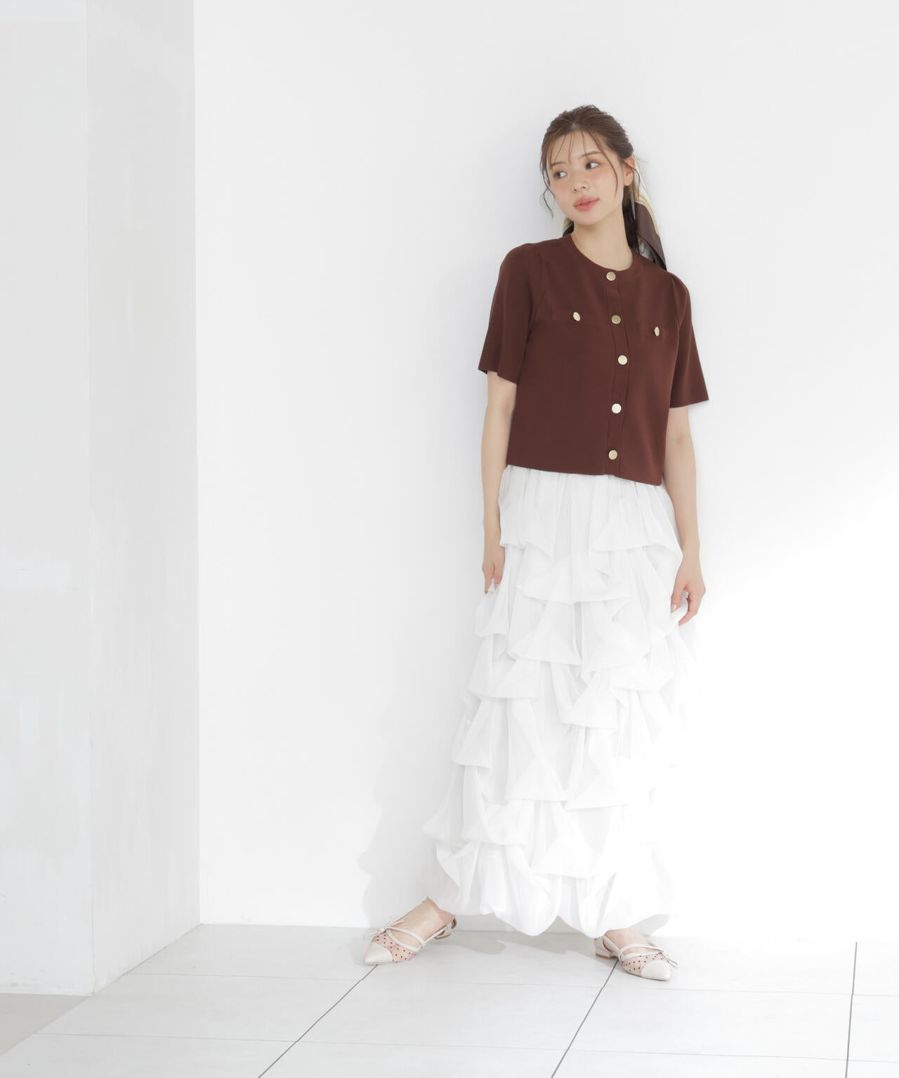 167cm 着用サイズ:FR
