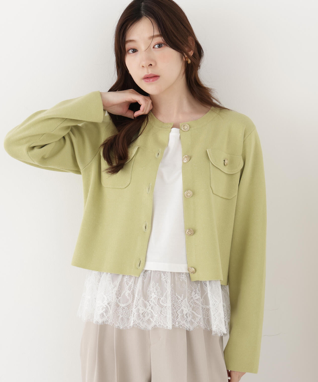 167cm 着用サイズ:FR