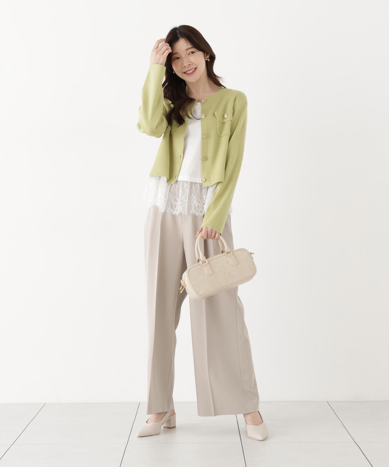 167cm 着用サイズ:FR