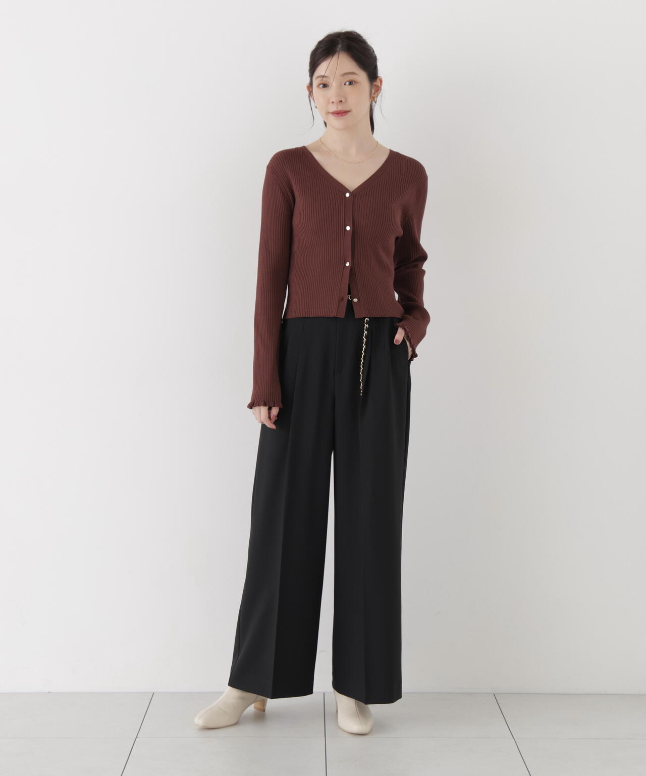 167cm 着用サイズ:FR