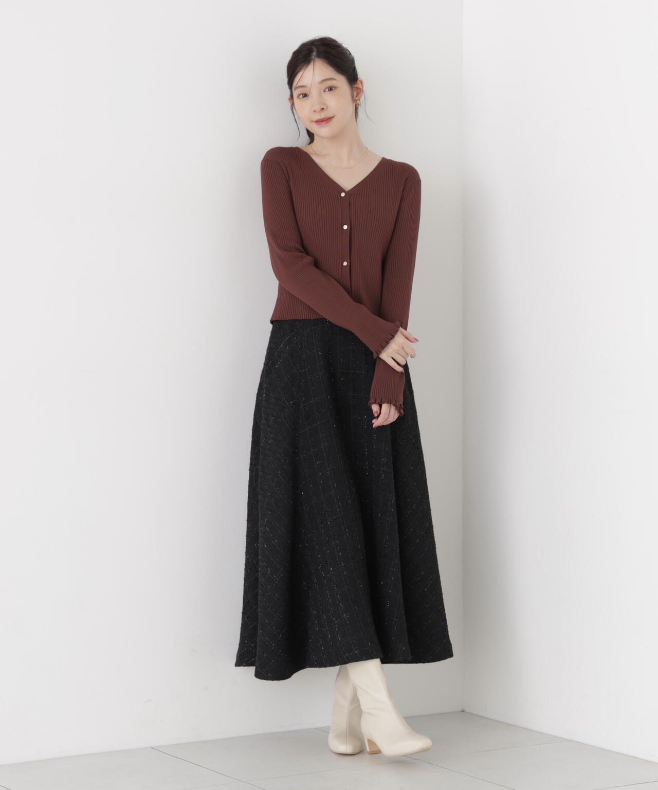 167cm 着用サイズ:FR