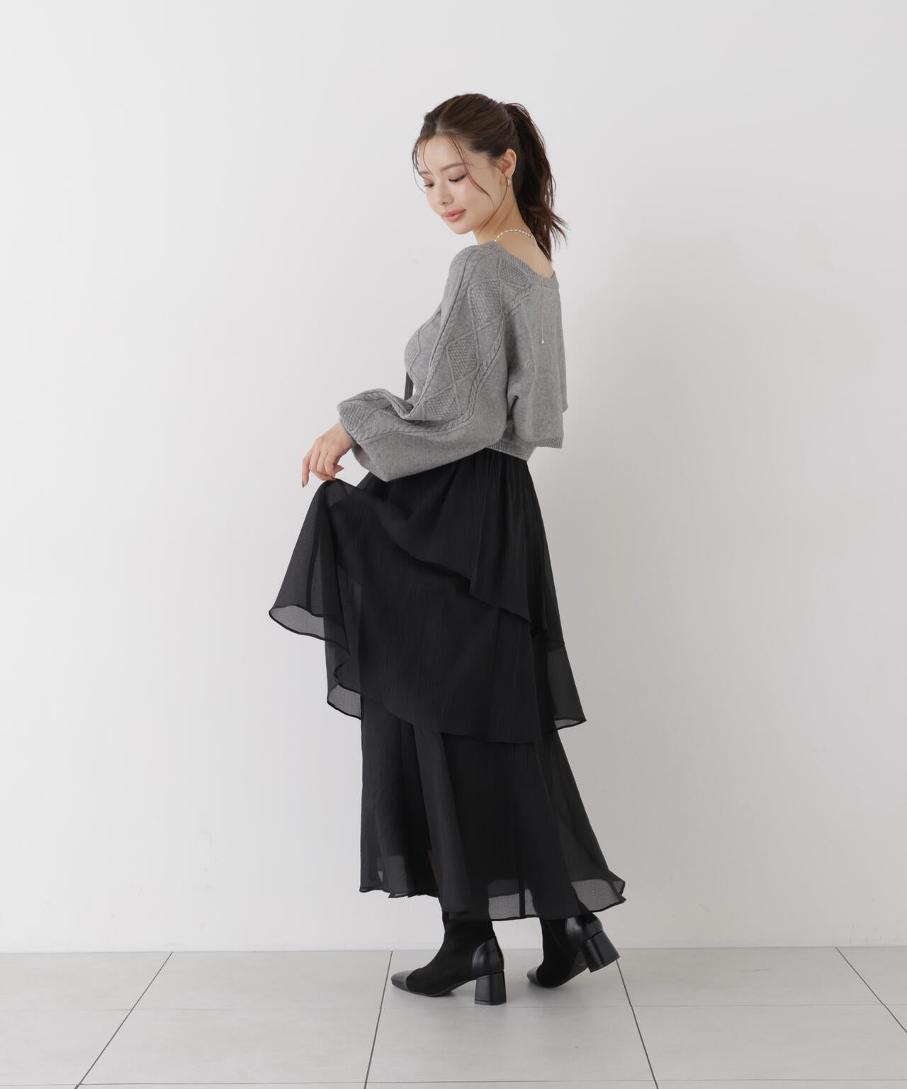 165cm 着用サイズ:FR