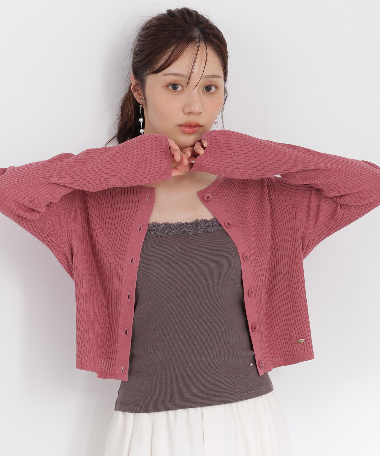 166cm B:78 W:56 H:83 S:24.5cm 着用サイズ:FR