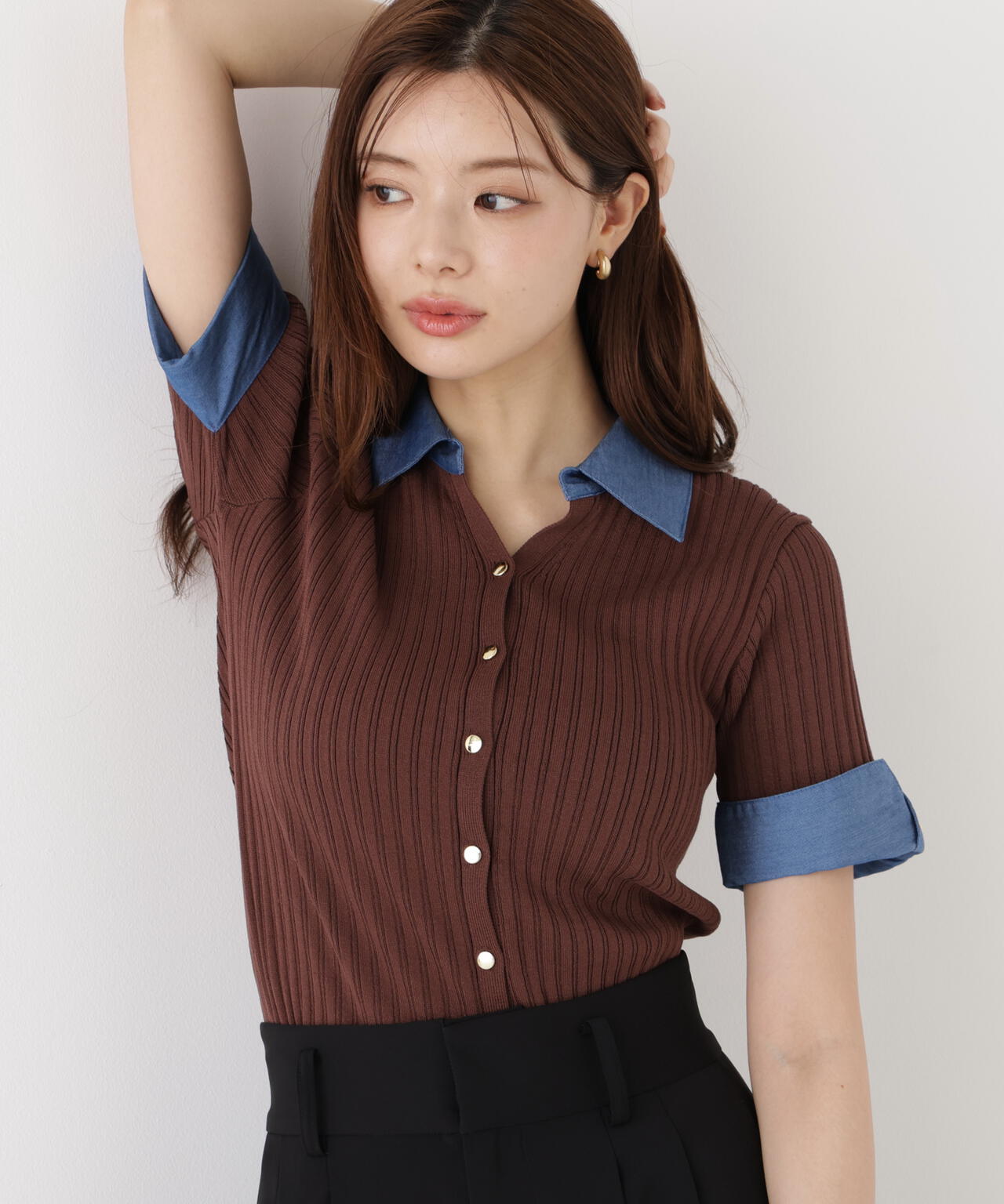 165cm 着用サイズ:FR