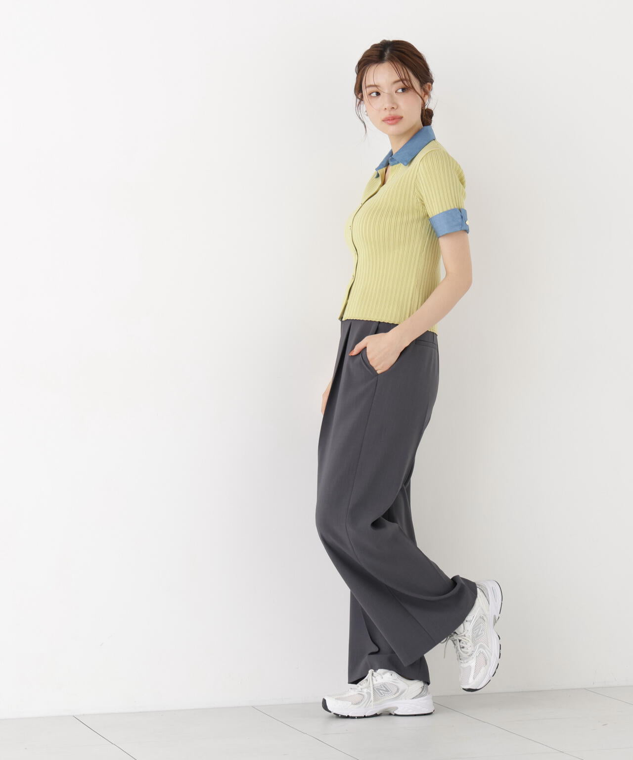 165cm 着用サイズ:FR