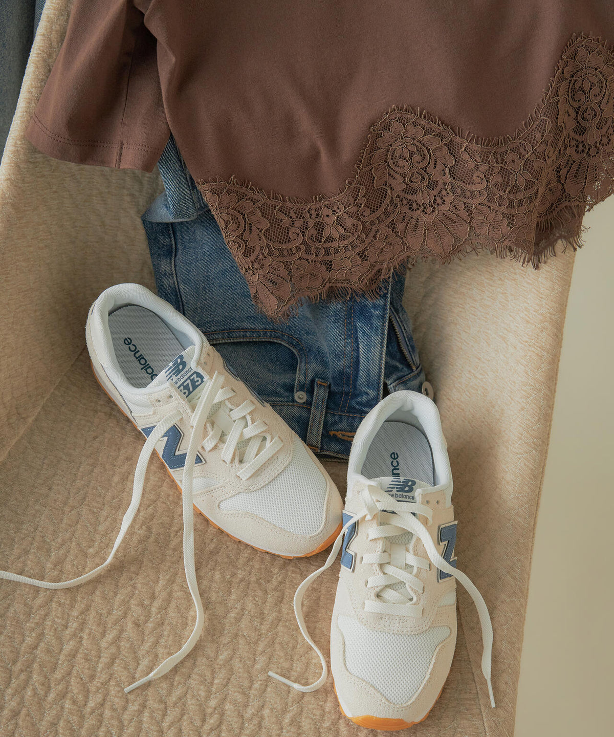 new balance 373 シューズ