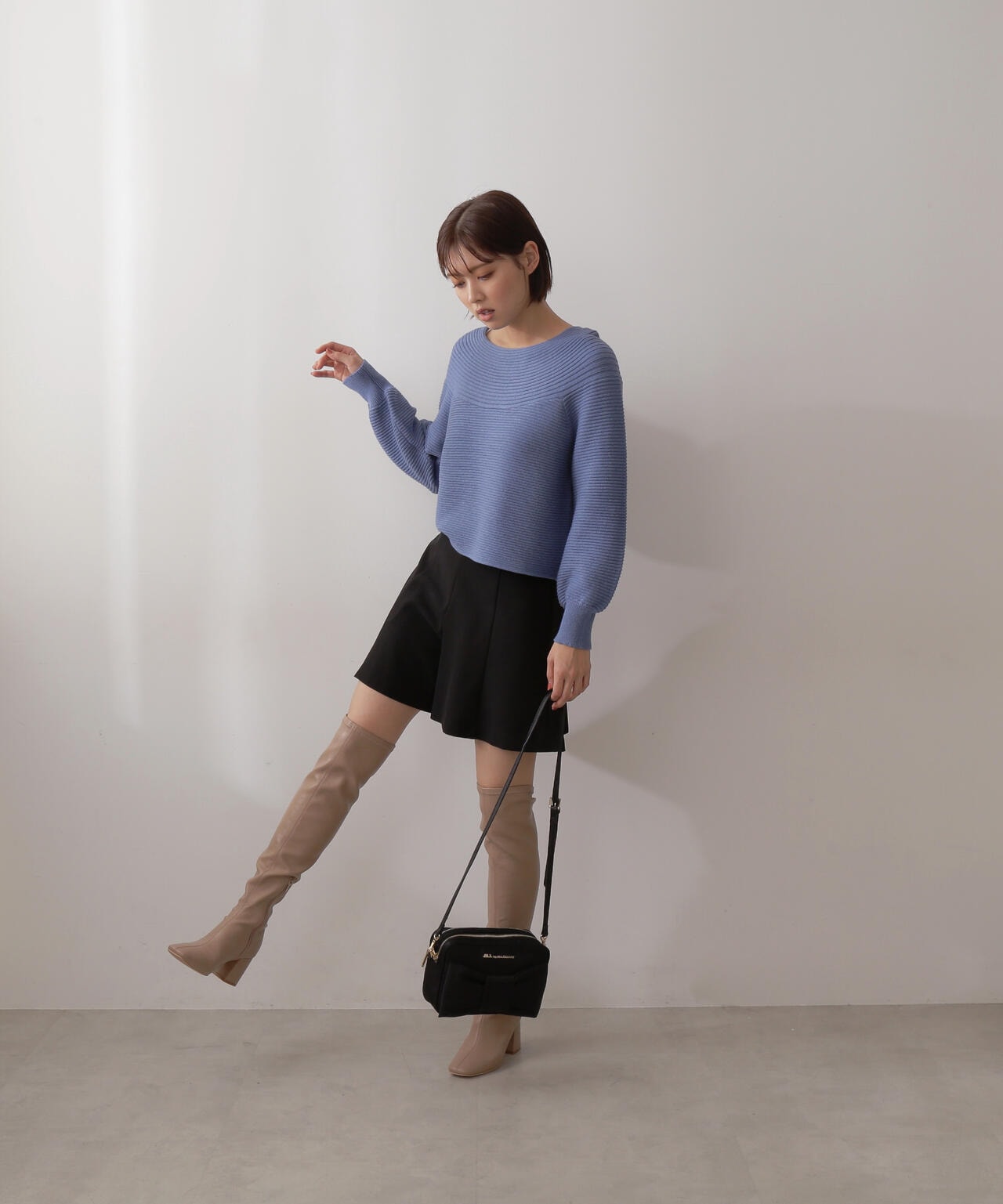 ベーシックフレアショートパンツ