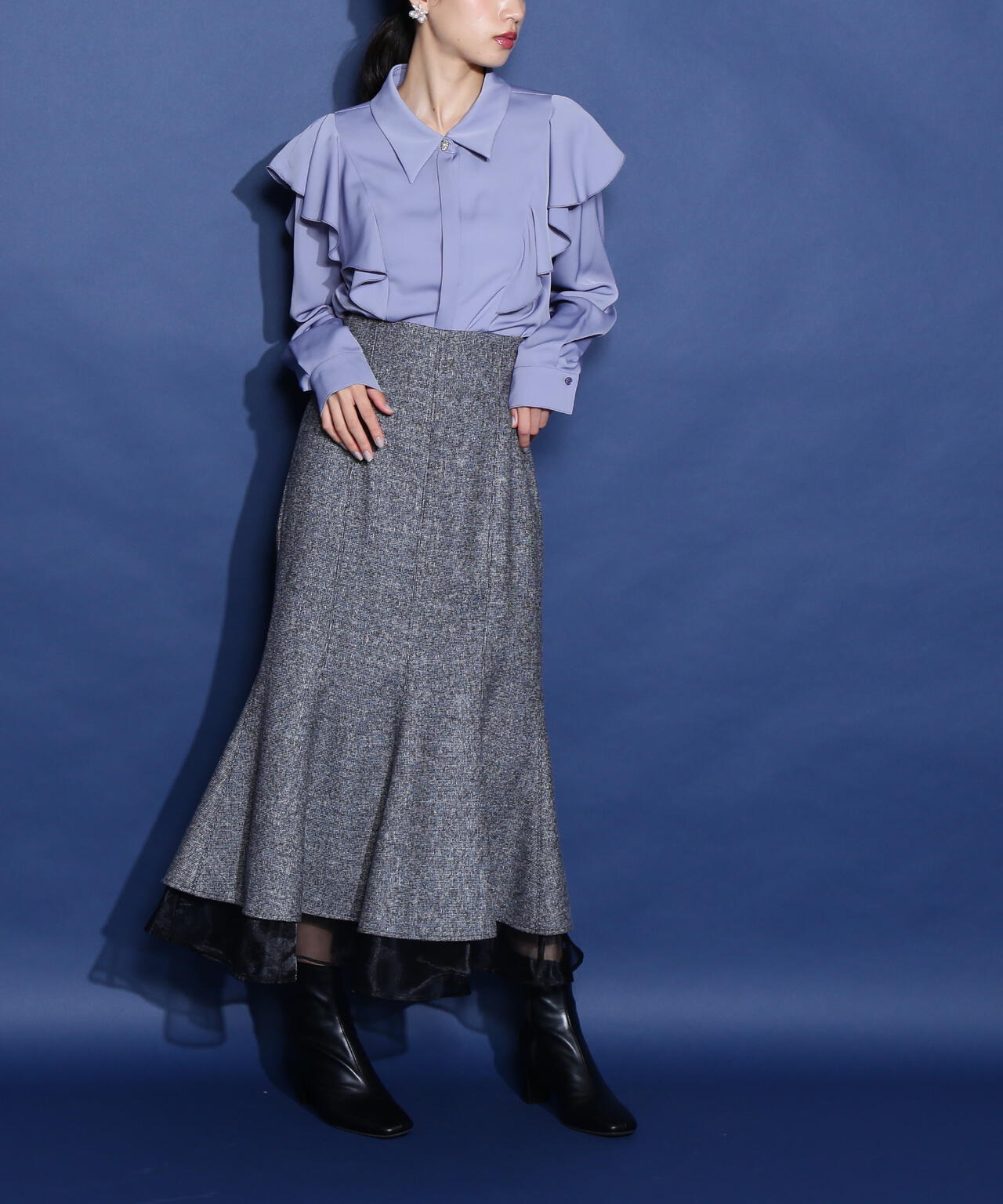 【美人百花11月号 宮田聡子さん着用商品】ミディブーツ