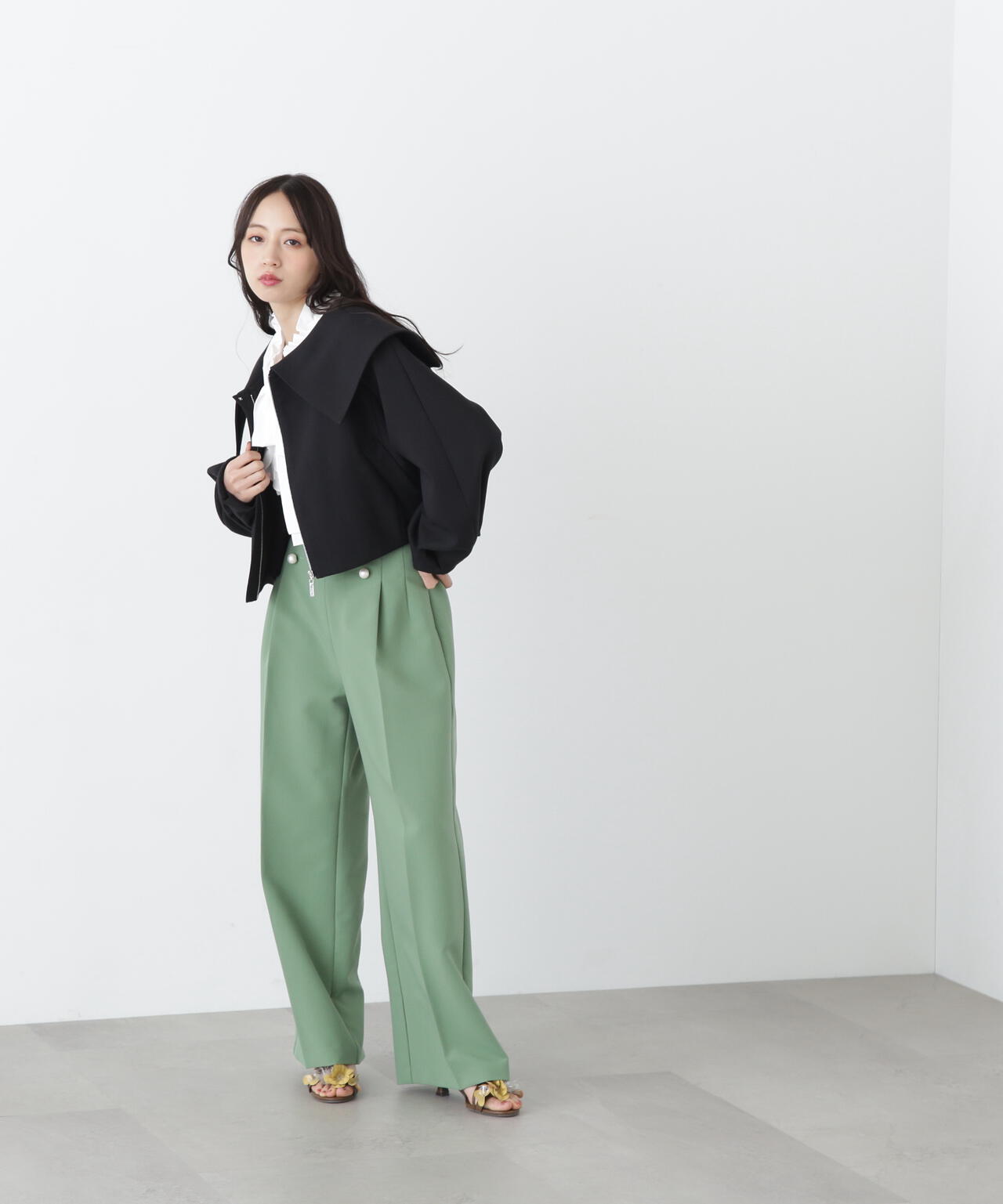 160cm 着用サイズ:M