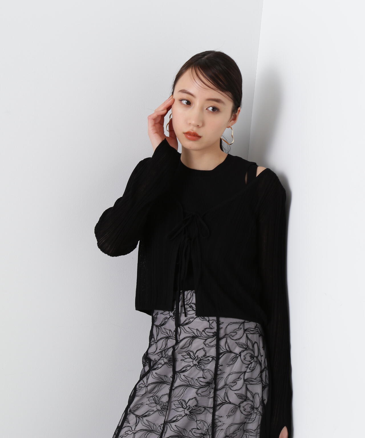 160cm 着用サイズ:FR