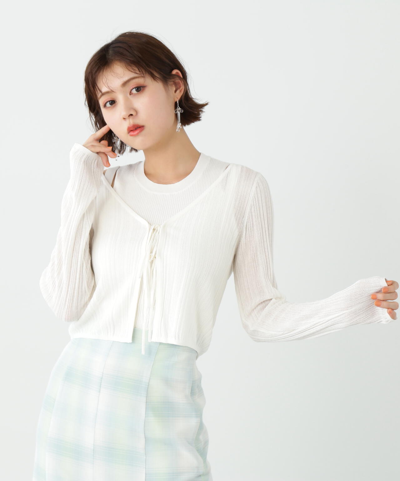 168cm 着用サイズ:FR