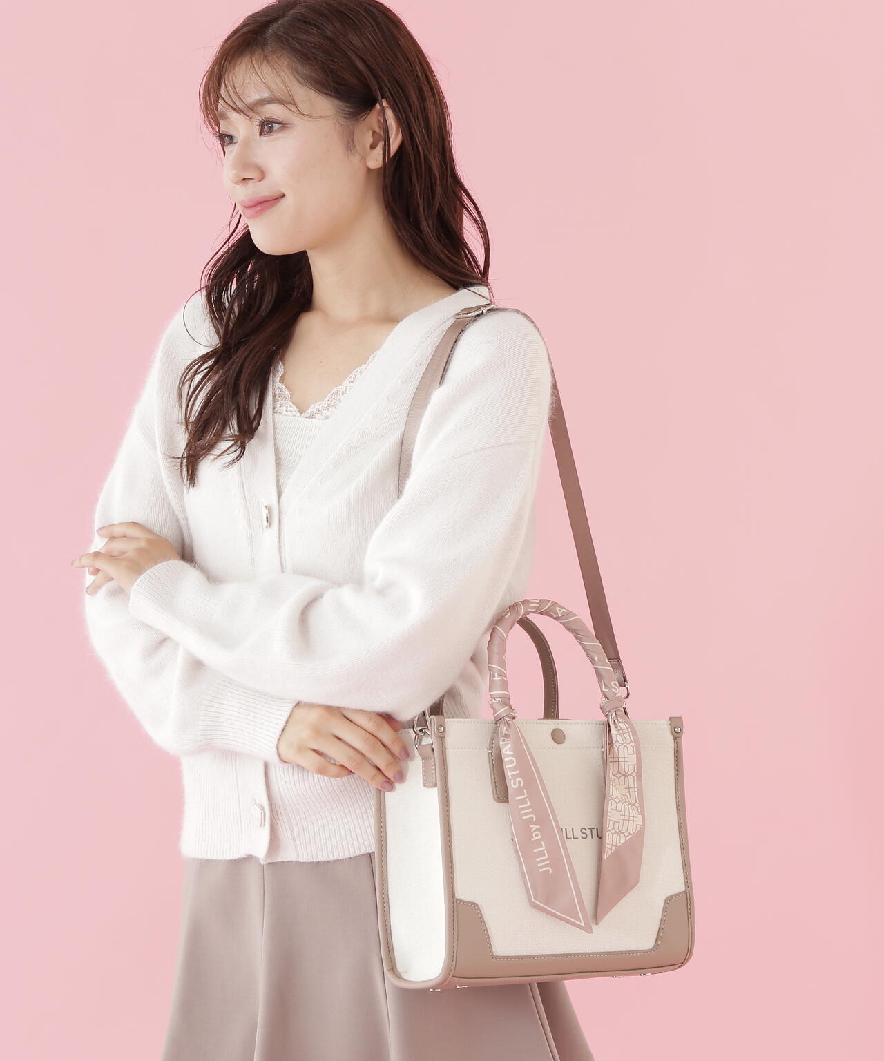 Link J スカーフトートバッグ 小