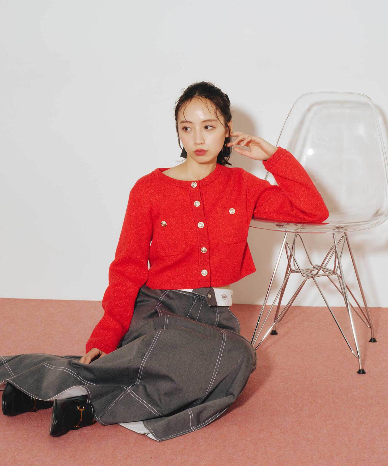 「Dickies × JILL by JILL STUART」別注ステッチロングスカート