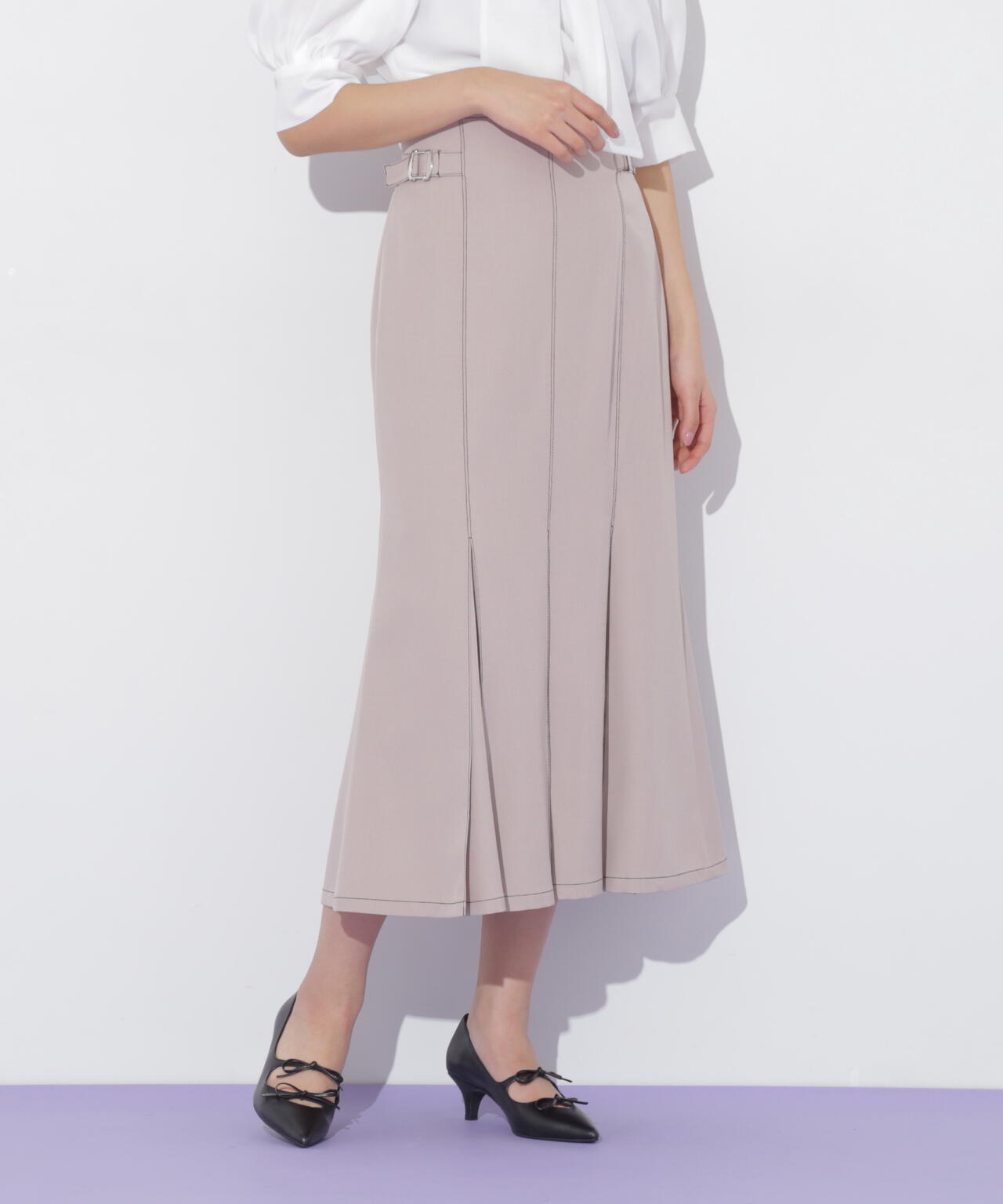ステッチマーメイドスカート