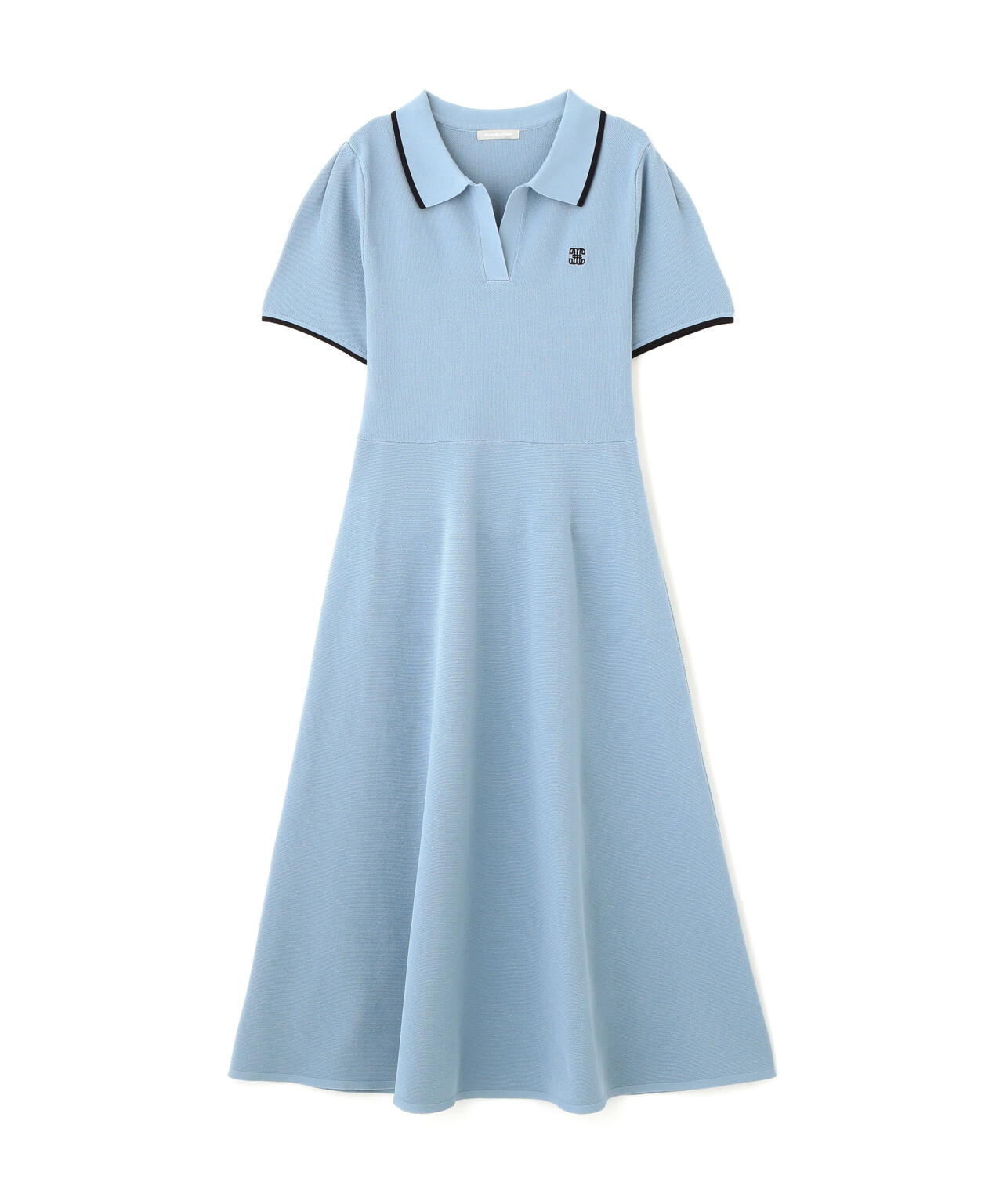 半袖ポロシャツワンピース