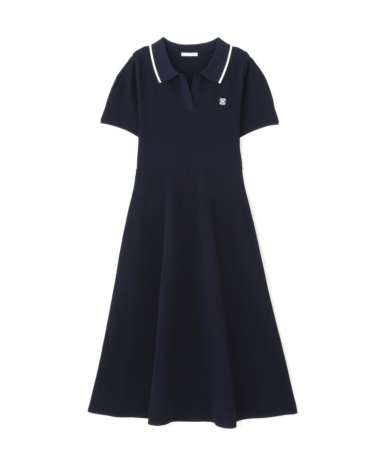 半袖ポロシャツワンピース