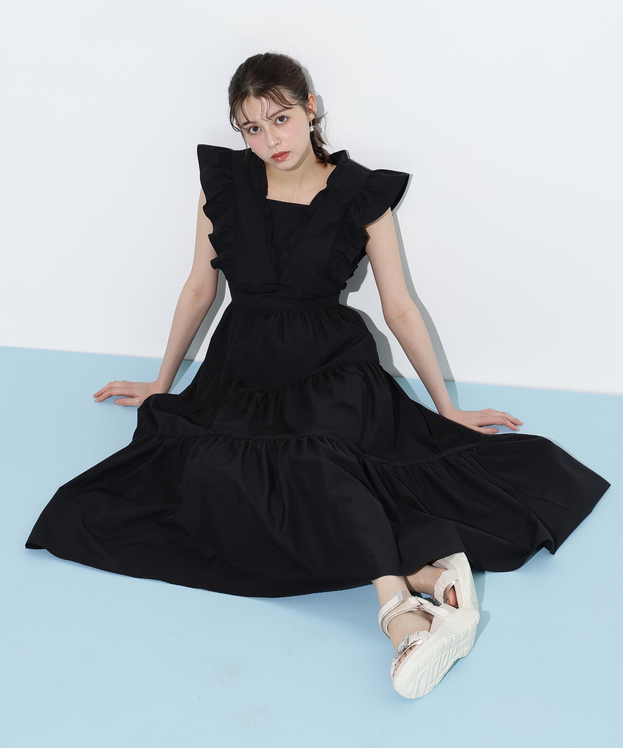 ティアードワンピース