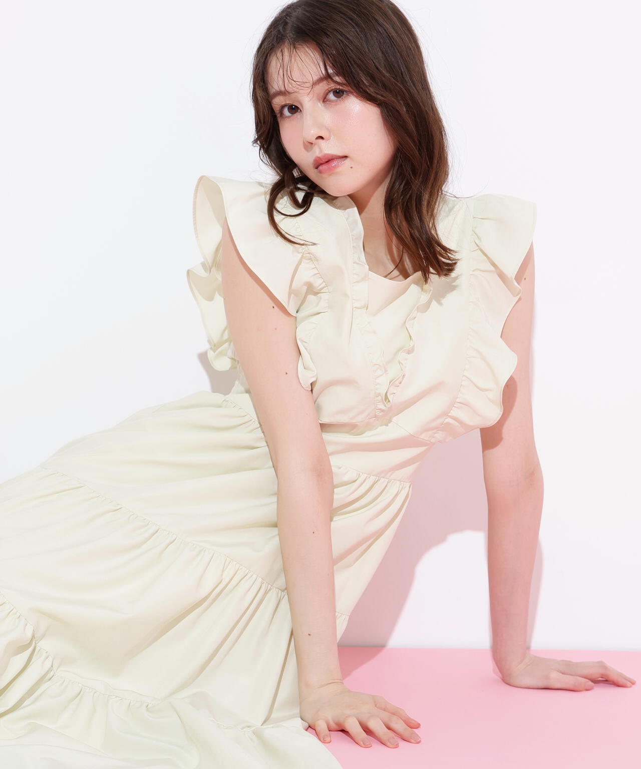 ティアードワンピース