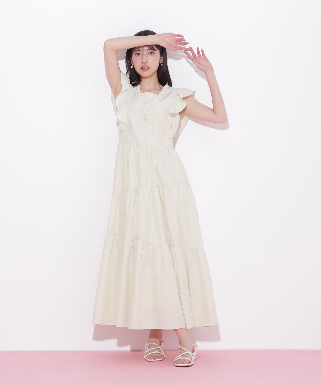 ティアードワンピース