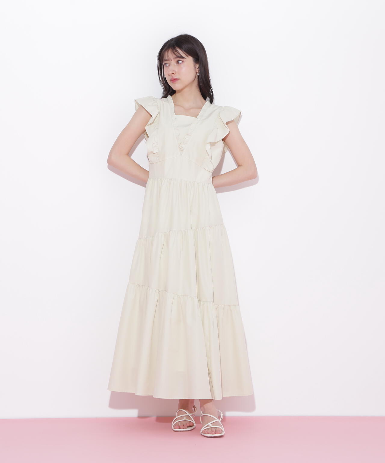 ティアードワンピース