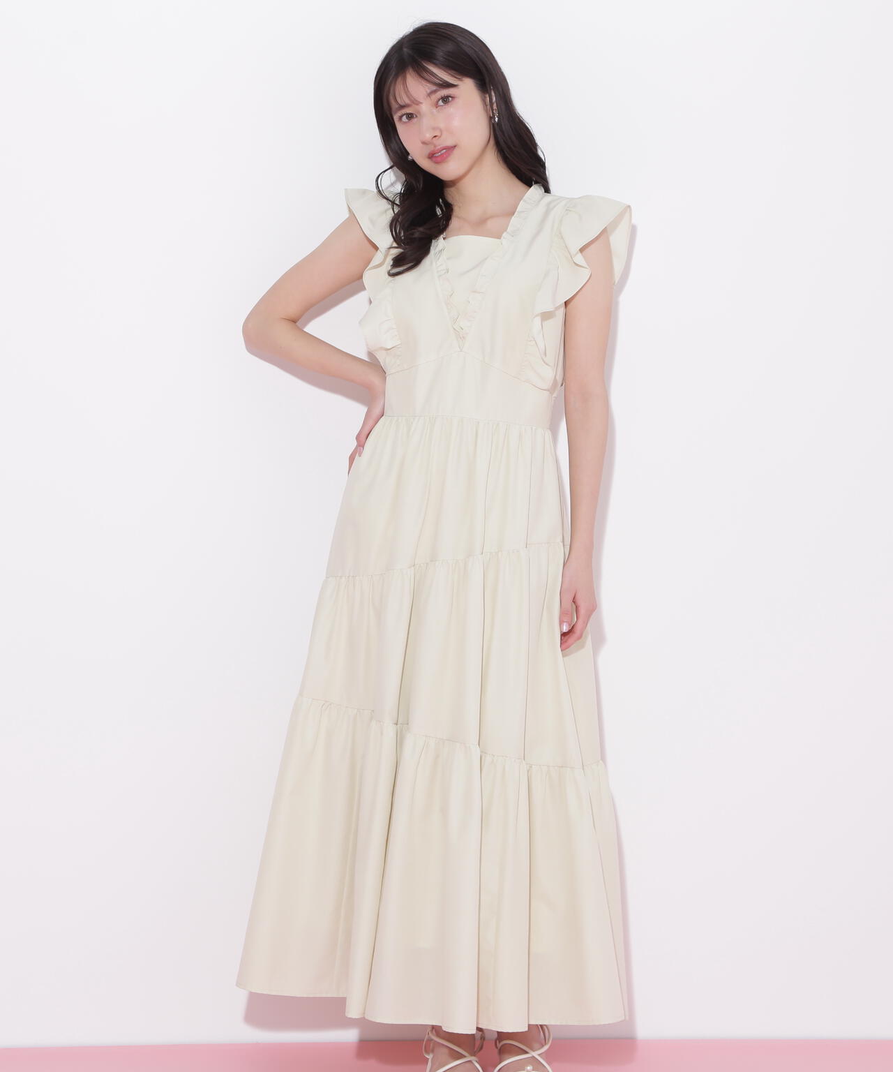 ティアードワンピース