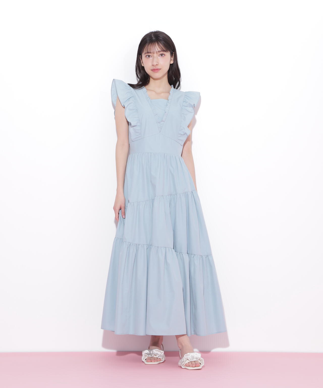 ティアードワンピース