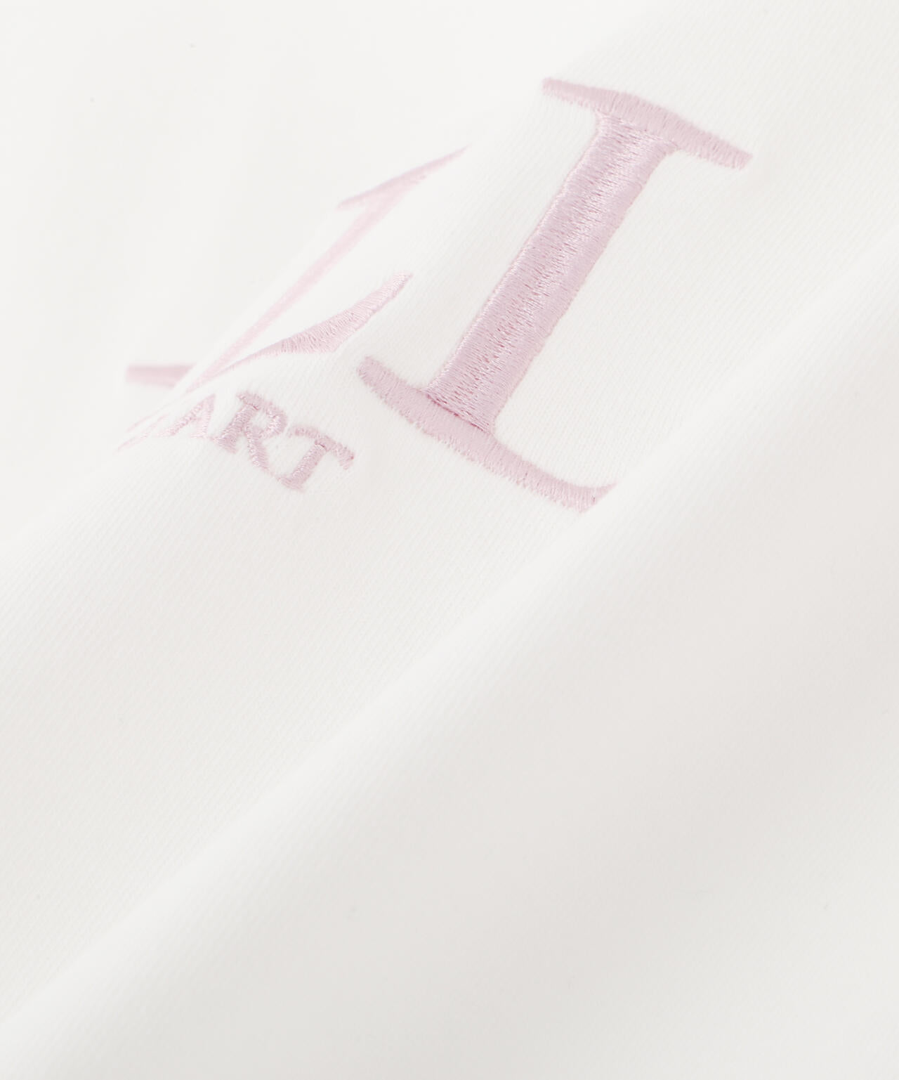 刺繍ロゴTシャツオーガニックコットン