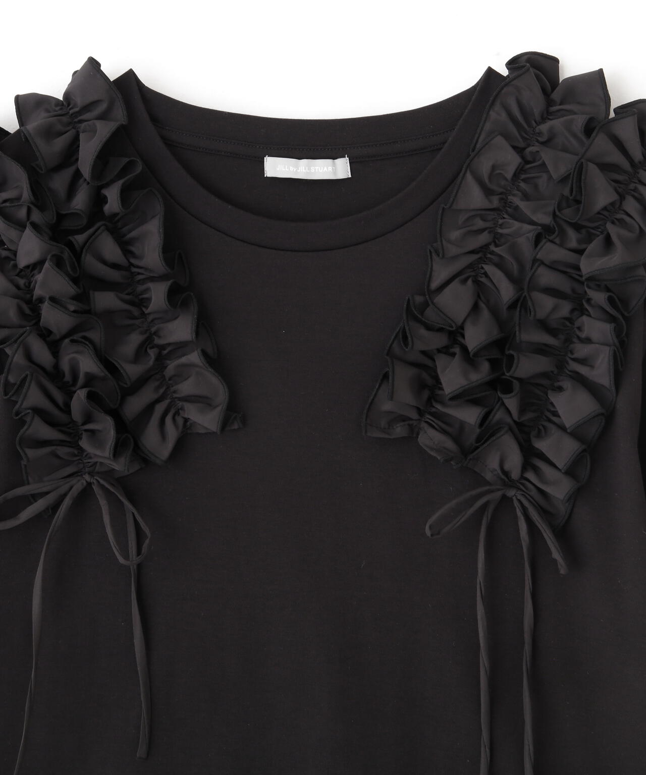 ボリュームフリルTシャツ