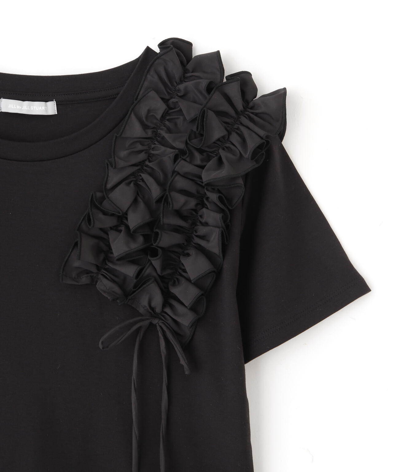 ボリュームフリルTシャツ