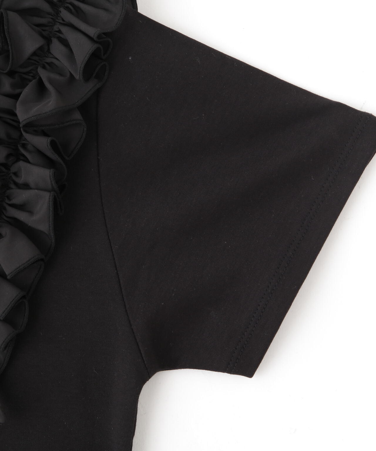 ボリュームフリルTシャツ