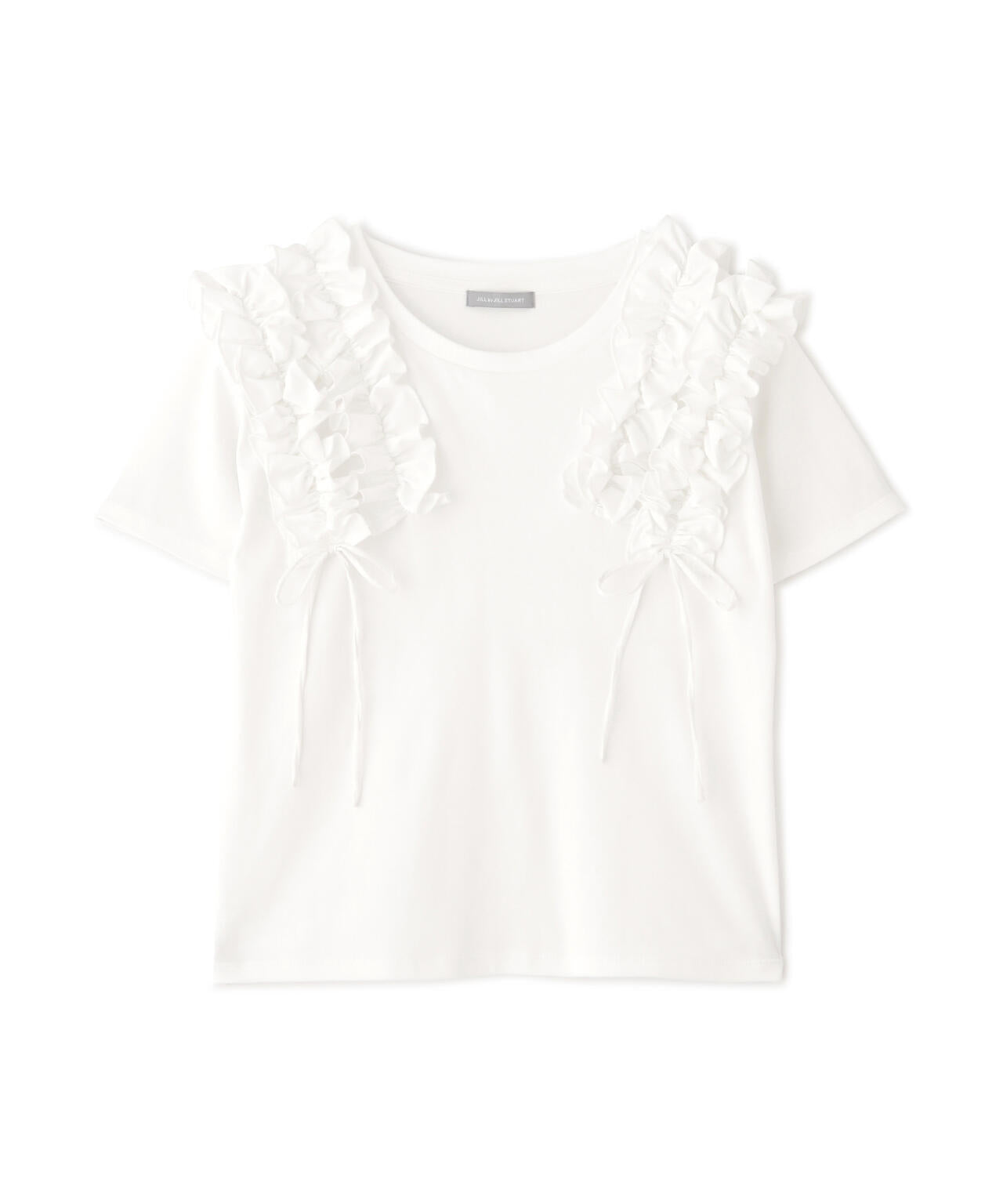 ボリュームフリルTシャツ