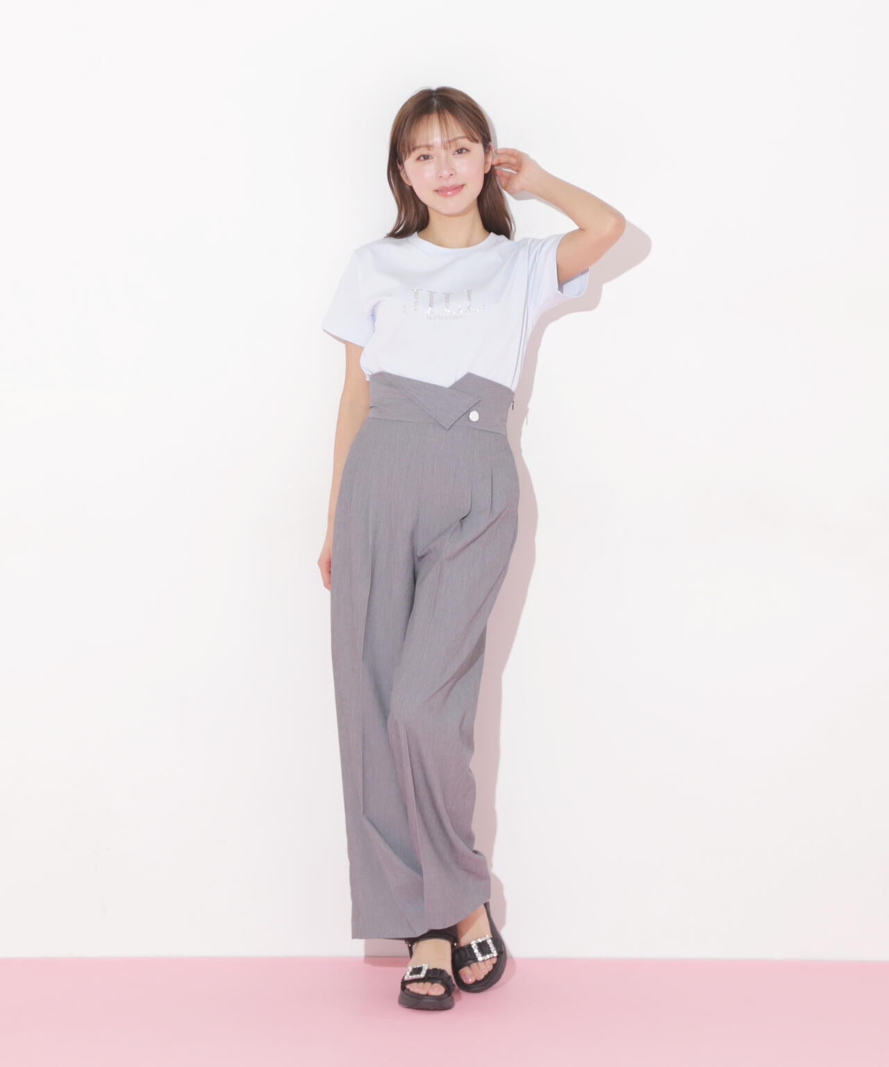 ホットフィットロゴTシャツ