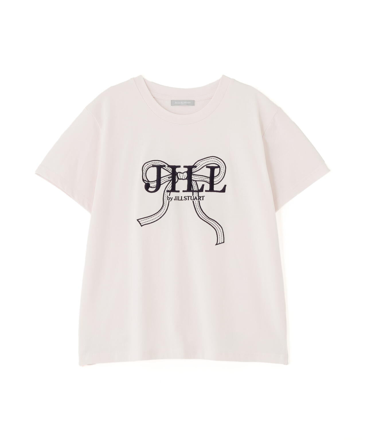 ビッグリボンロゴ刺繍Tシャツ