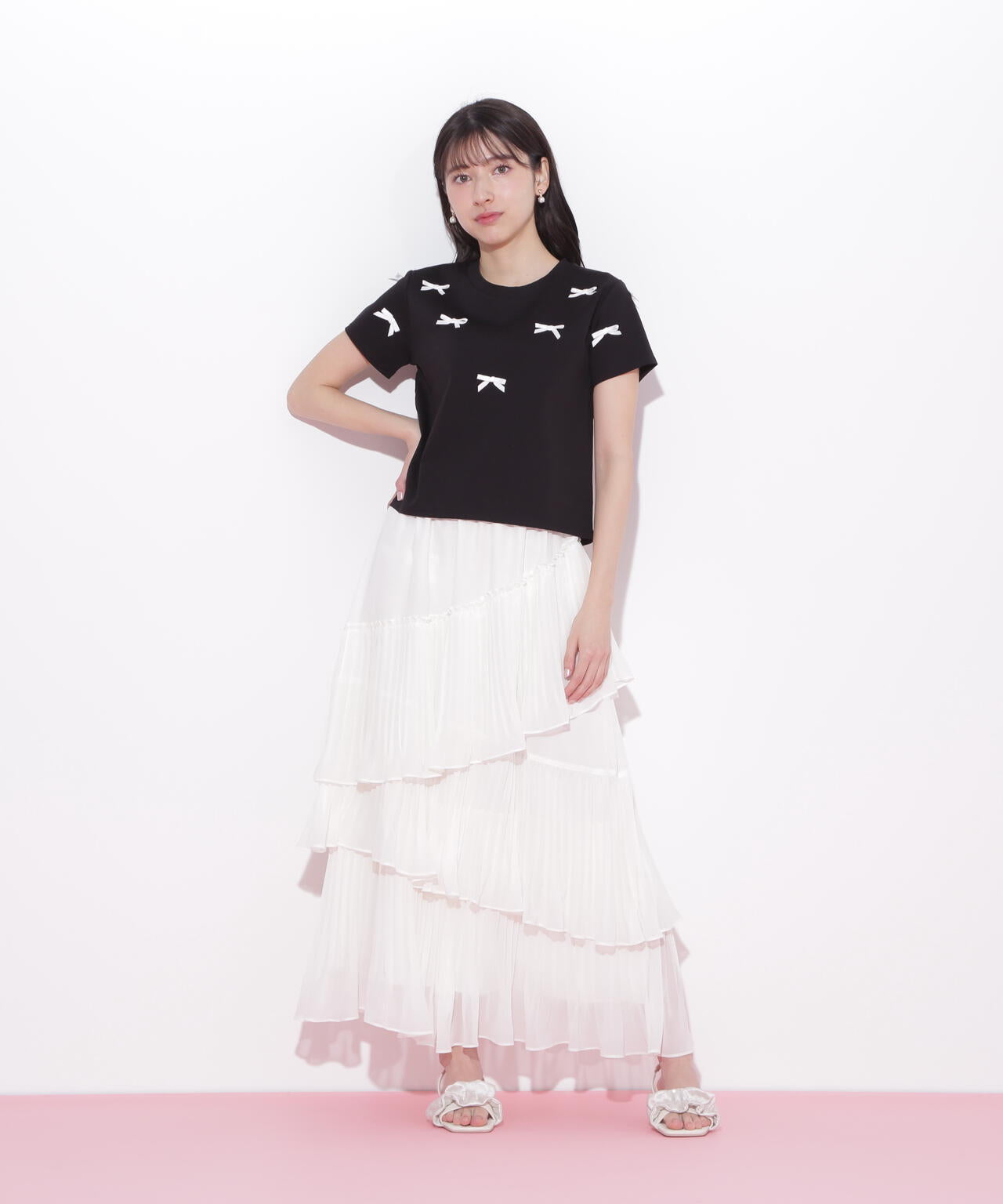 ランダムリボンTシャツ