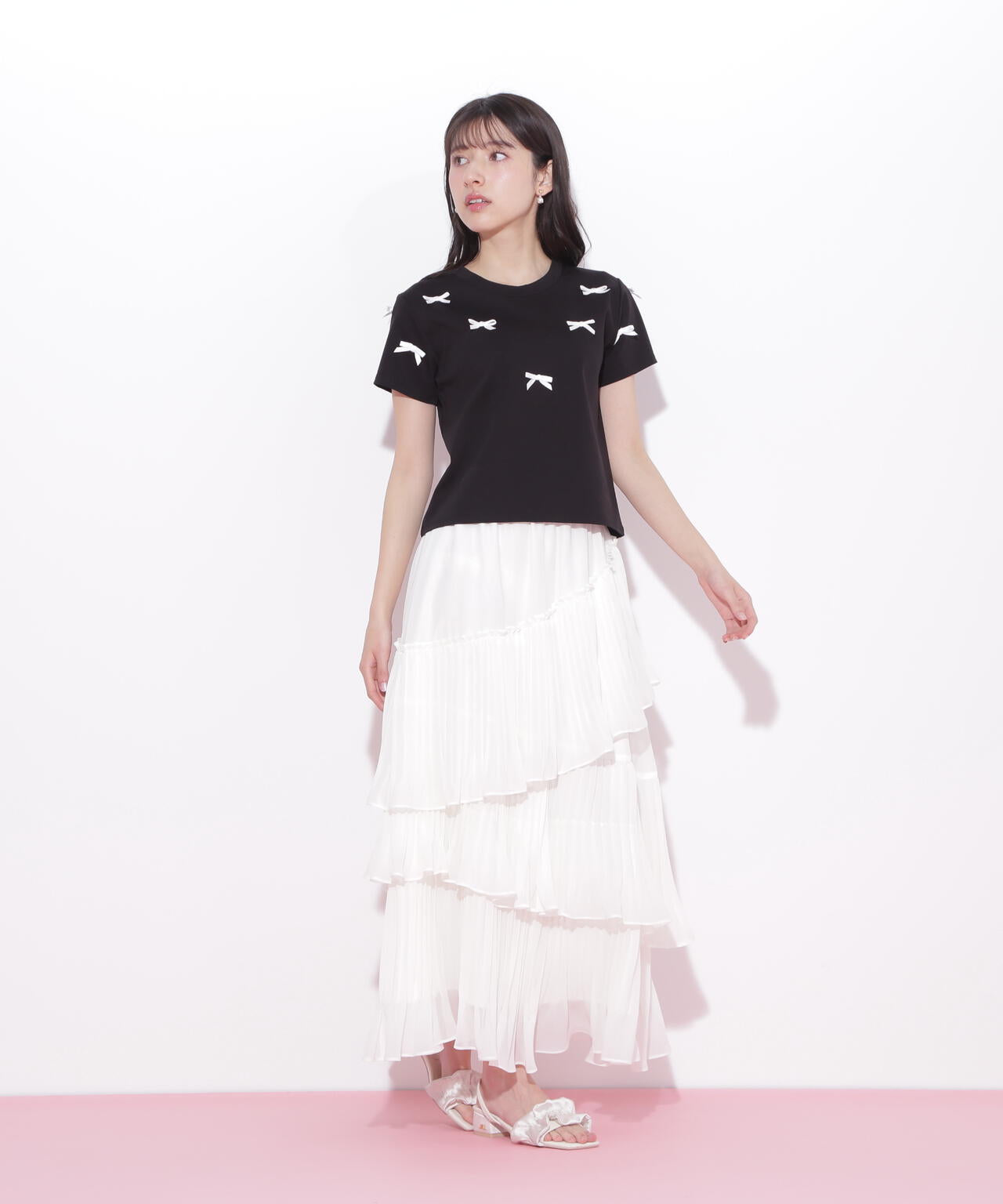 ランダムリボンTシャツ