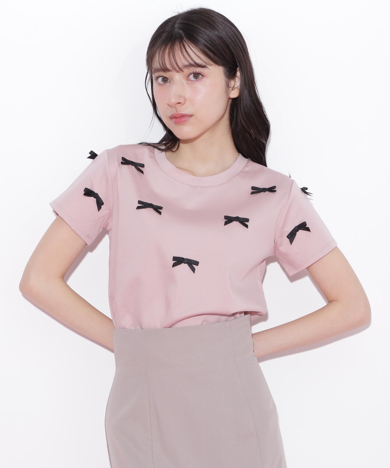 ランダムリボンTシャツ